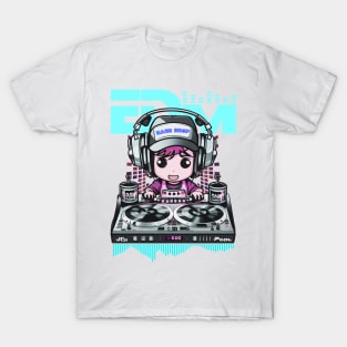 EDM Hibiscus DJ! T-Shirt